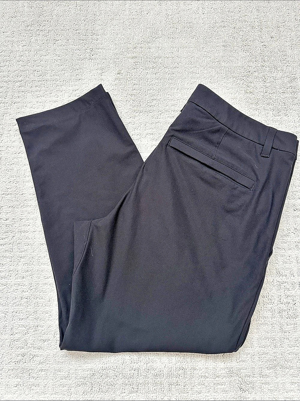 Men’s lululemon Black Straight-Leg Pants 34 x 26